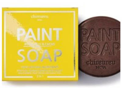 Chireureu Chireureu Paint Soap nawilżająco-odżywcze z mleczkiem pszczelim i kakao 100g
