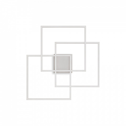 Ideal Lux Plafon Frame 230702 nowoczesna lampa sufitowa w kolorze białym 230702