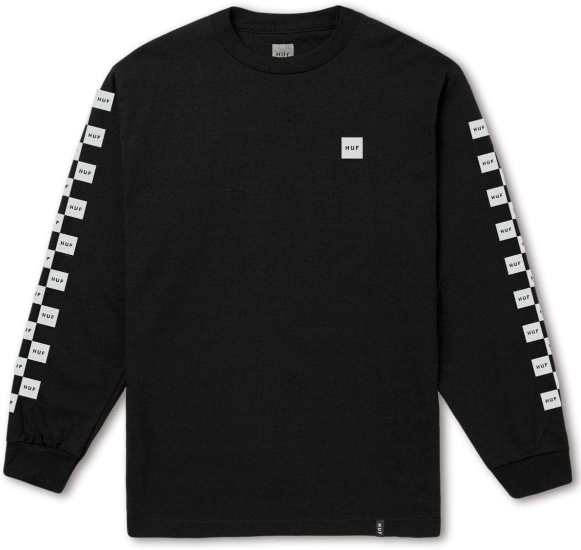 HUF t-shirt HUF BUNNY HOP LS TEE Black