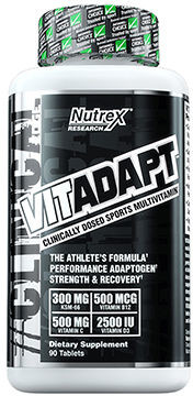 Nutrex Vitadapt 90 tabs Witaminy i Minerały + Ashwaghanda KSM-66 z USA