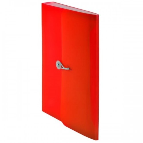 Tetis Teczka harmonijkowa 13 przegródek z gumką PP czerwona /BT622-C/ TET109-3