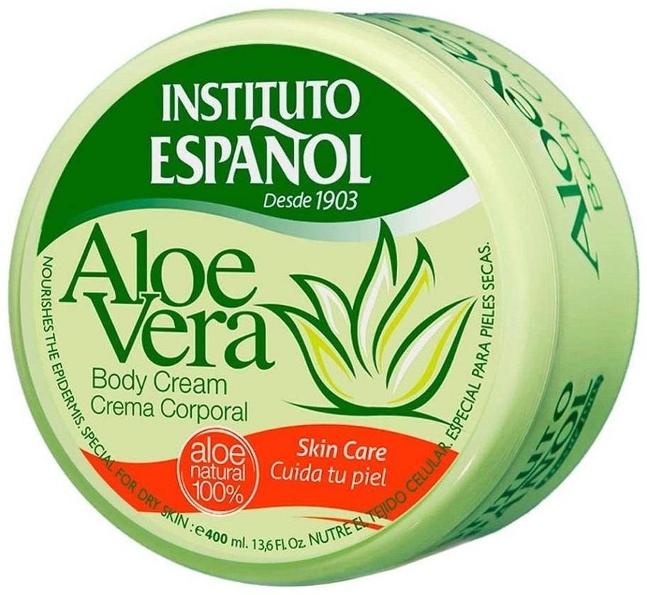 Instituto Espanol Aloe Vera Body Cream nawilżający krem do ciała i rąk na bazie aloesu 200ml 104898-uniw