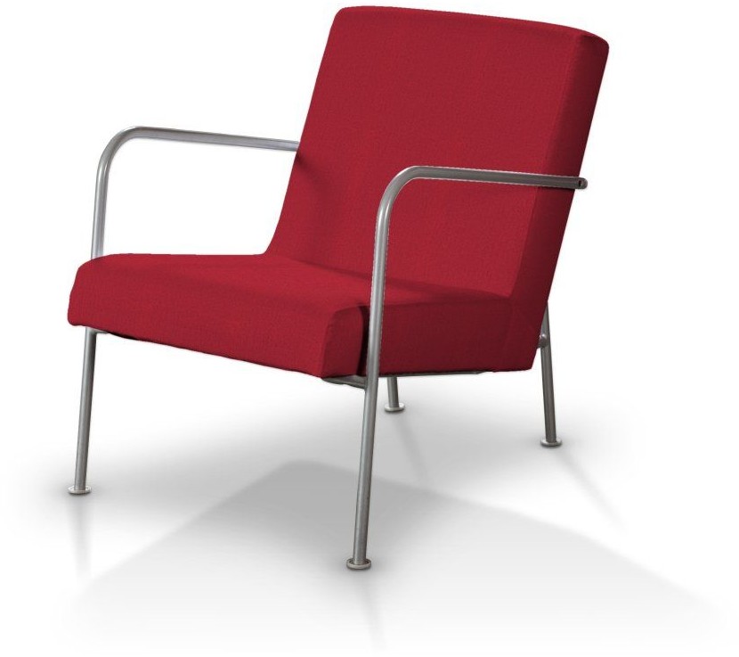 Dekoria Pokrowiec na fotel Ikea PS kremowy szenil fotel Ikea PS Chenille 671-702-22