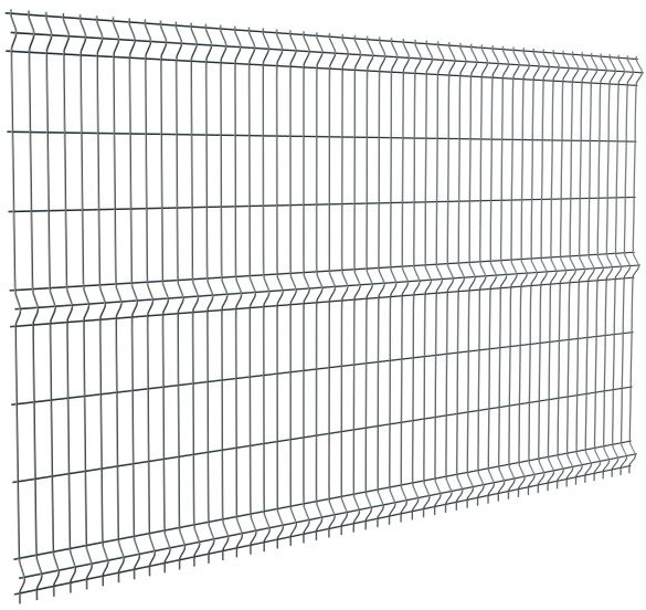 Polargos Panel ogrodzeniowy Sparta50 153 x 250 cm oczko 5 x 20 cm ocynk antracyt S0119