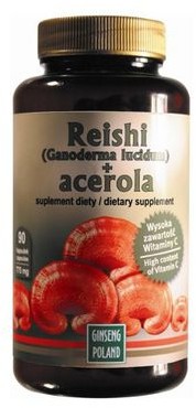 Ginseng Reishi + Acerola kapsułki x 90 8454501