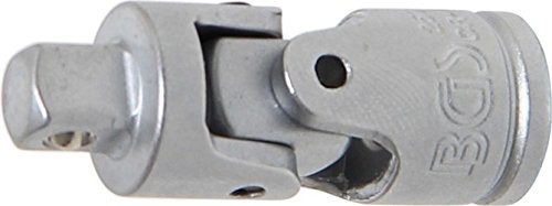 BGS przegub, 1/4 cala, matowo chromowany, 250