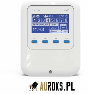 TECH STEROWNIKI TECH MODUŁ DO STEROWANIA SIŁOWNIKAMI WIFI 8S W_WIFI8S.01.PL01.1