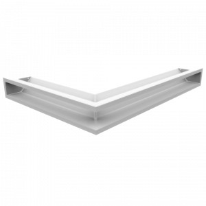 Kratki.pl LUFT SF narożny prawy biały 54,7x76,6x9 LUFT/NP/90/45S/B/SF
