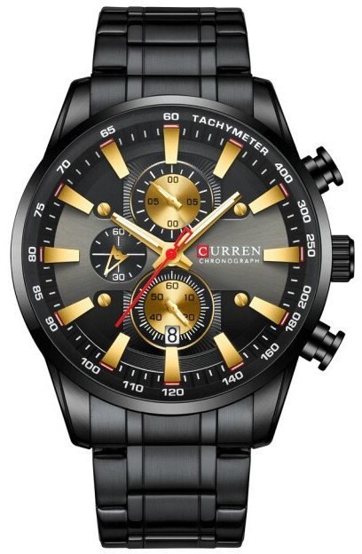Curren ZEGAREK MĘSKI CURREN 8351 (zc022c) - CHRONOGRAF 8351