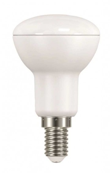 EMOS LED żarówka Classic R50 6 W E14, ciepła biel, szkło, 6 W, przezroczysty, 5,2 x 5,2 x 9,5 cm ZQ7220