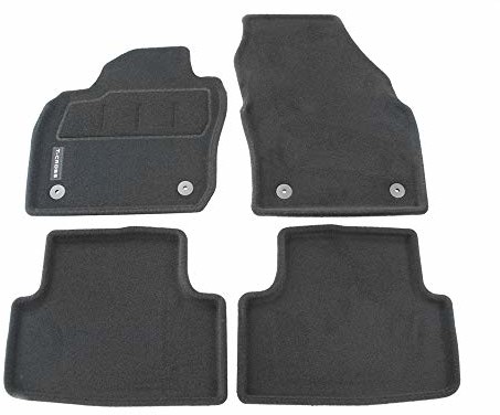 Volkswagen Volkswagen 2GM061445WGK Premium Welurowe dywaniki podłogowe Optimat 3D, tekstylne dywaniki z napisem T-Cross 2GM061445WGK