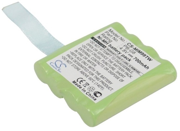 Cameron Sino Midland 456R PB-G8 700mAh 3.36Wh Ni-MH 4.8V Cameron Sino)