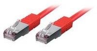 Digital Data Equip Patch Cable C5E S/FTP 0,5 m Czerwony 4015867213391