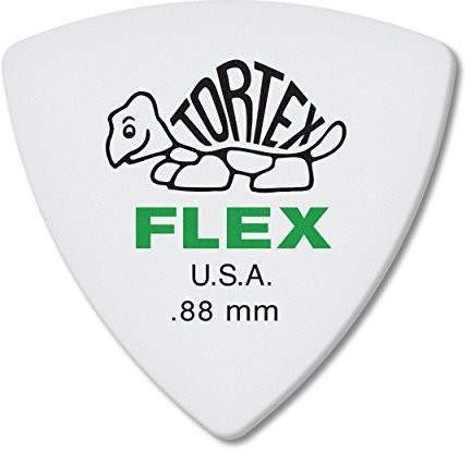 Dunlop Jim 456R.88 Tortex Flex Triangle .88 Mm Bag/72 ADU 456R88