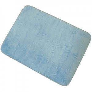 MSV 140859 douceur dywan Memory poliester + poliamid + poliuretan + SBR jasnoniebieski 50 x 70 x 0,1 cm 140859