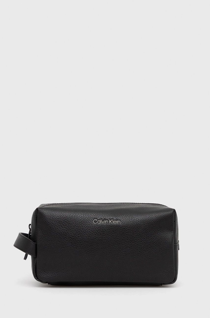 CALVIN KLEIN kosmetyczka kolor czarny