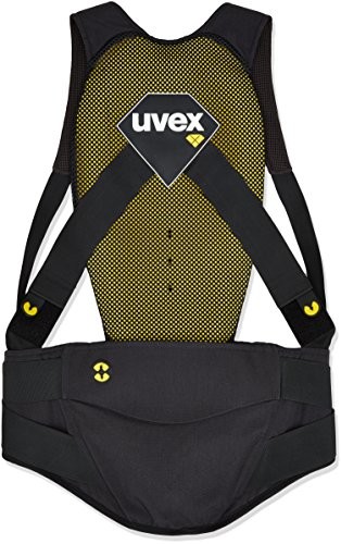 Uvex mężczyzn Back Pure Ski Protektor, szary, S 4490277204