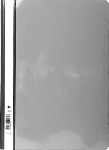 Exacompta pole widzenia stapler (z paskami z PCW z folią ochronną, w formacie DIN A4, zgodne z przepisami REACH) 25er pack, szary 439710B