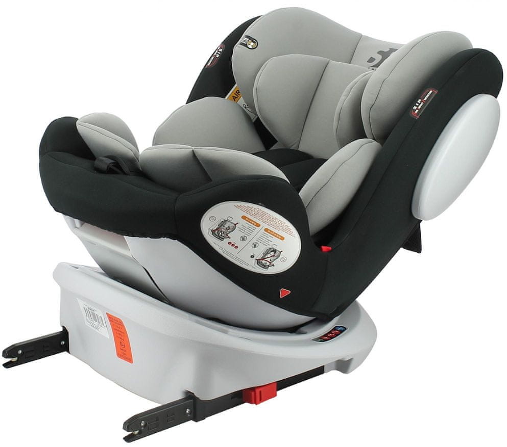 SAFETY BABY fotelik samochodowy SEATY 360° 0 36 Kg) 2021 GRE MELANGE