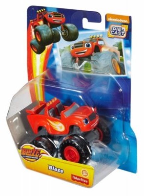 Mattel Blaze metalowy pojazd Blaze