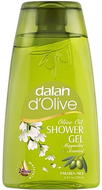 Dalan Żel pod prysznic z oliwą - D'Olive Shower Gel Olive Oil With Magnolia Żel pod prysznic z oliwą - D'Olive Shower Gel Olive Oil With Magnolia