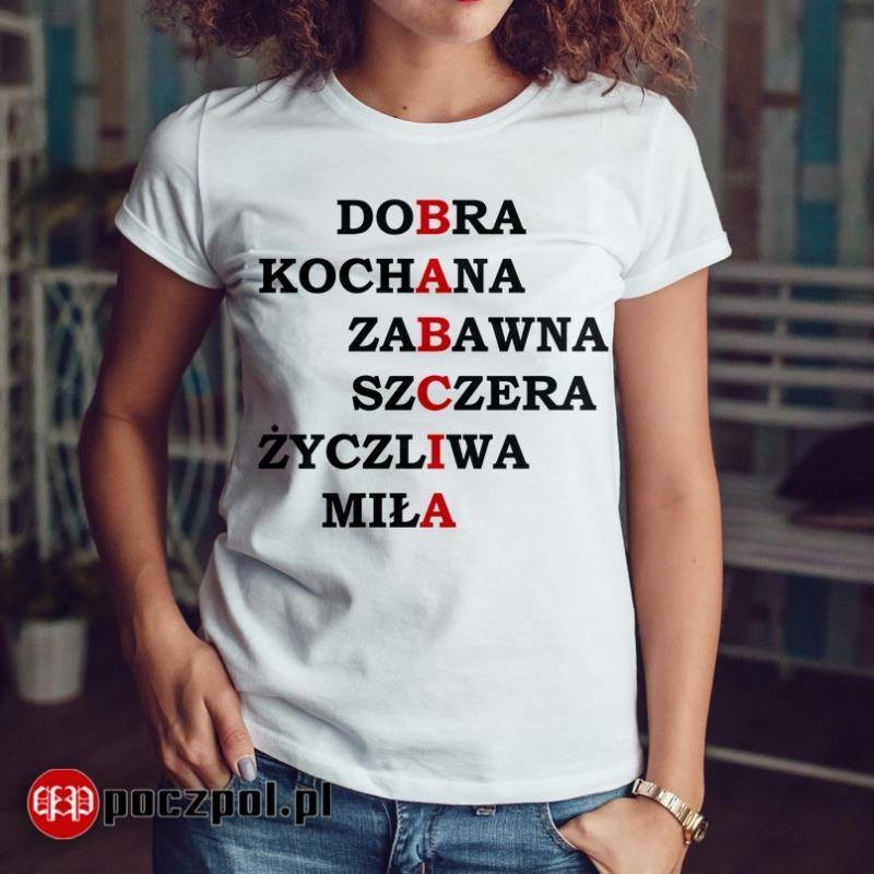 Poczpol BABCIA - dobra, kochana, zabawna, szczera, życzliwa, miła PRZPOC-0-2109