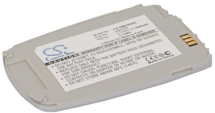 Cameron Sino Samsung SGH-Z500 850mAh 3.15Wh Li-Ion 3.7V srebrny