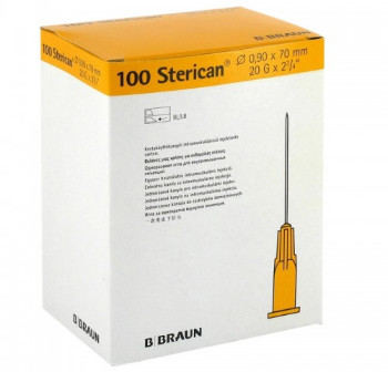 B Braun Igła iniekcyjna BRAUN, 20G, 0,9x70mm, 10 szt. 09-0069