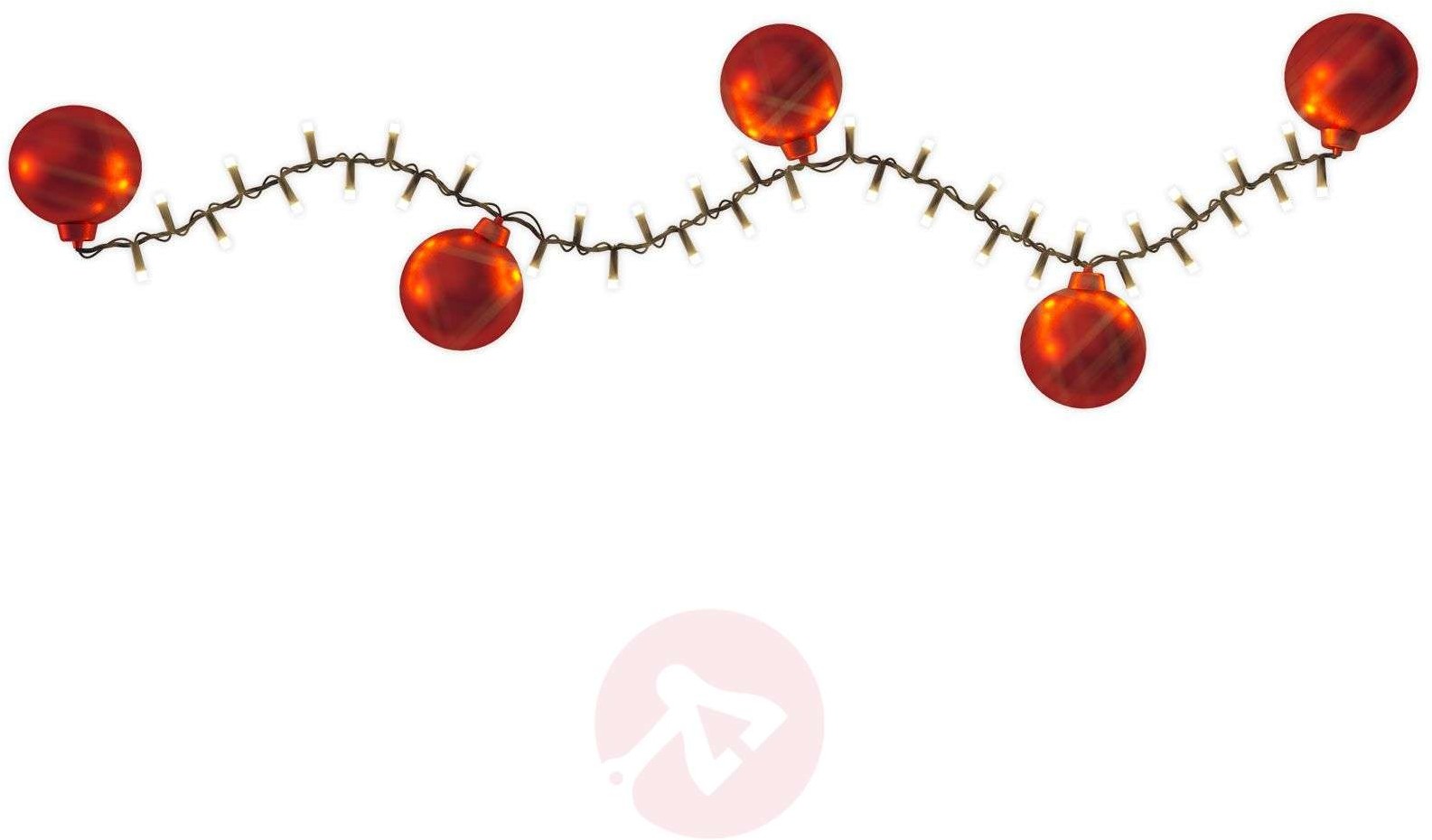 Hemsson Łańcuch świetlny 2in1, Cranberry red, 550 LED