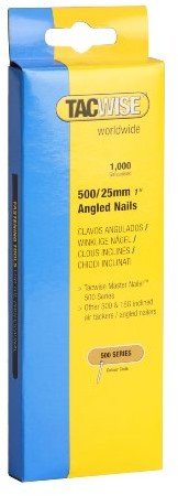 Tacwise Gwoździe tacwise gwintowanymi opracowana ocynkowana 500/25 mm (1.000 sztuk) nadają się do 400els 0480
