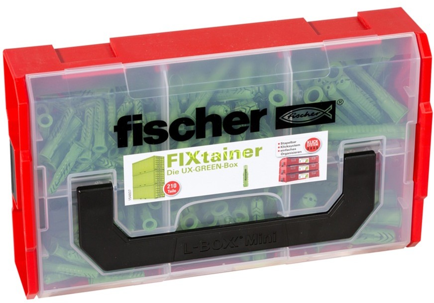Fischer FIXtainer - UX-green-Box, Dowel