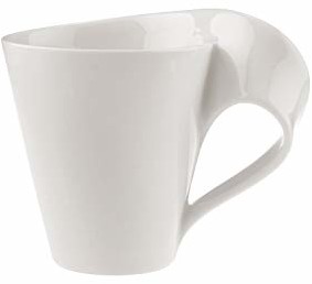 Villeroy & Boch 10 2484 9651 NewWave Caff kubek z uchem L, biały, 1 - opakowanie 10-2484-9651