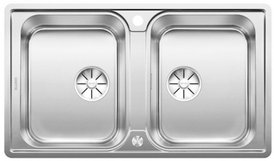 Blanco Zlew CLASSIMO 8-IF Stal polerowana odwracalny korek auto. PushControl InFino 525331