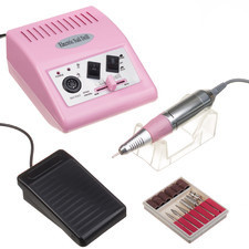 Beauty System Frezarka do manicure JD500 Różowa + zestaw frezów JD500 Różowa