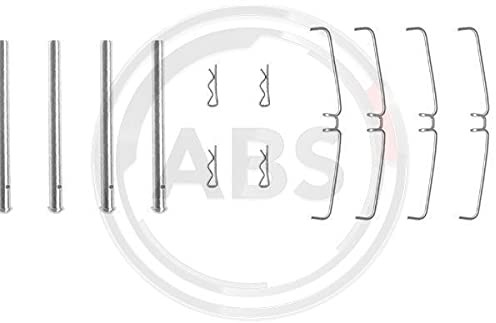ABS All Brake Systems ABS 0965Q zestaw akcesoriów, okładzina hamulca tarczowego 0965Q