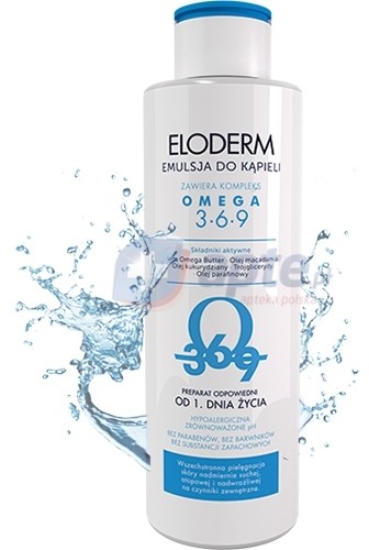 ELODERM wrażliwa emulsja do kąpieli 200ml