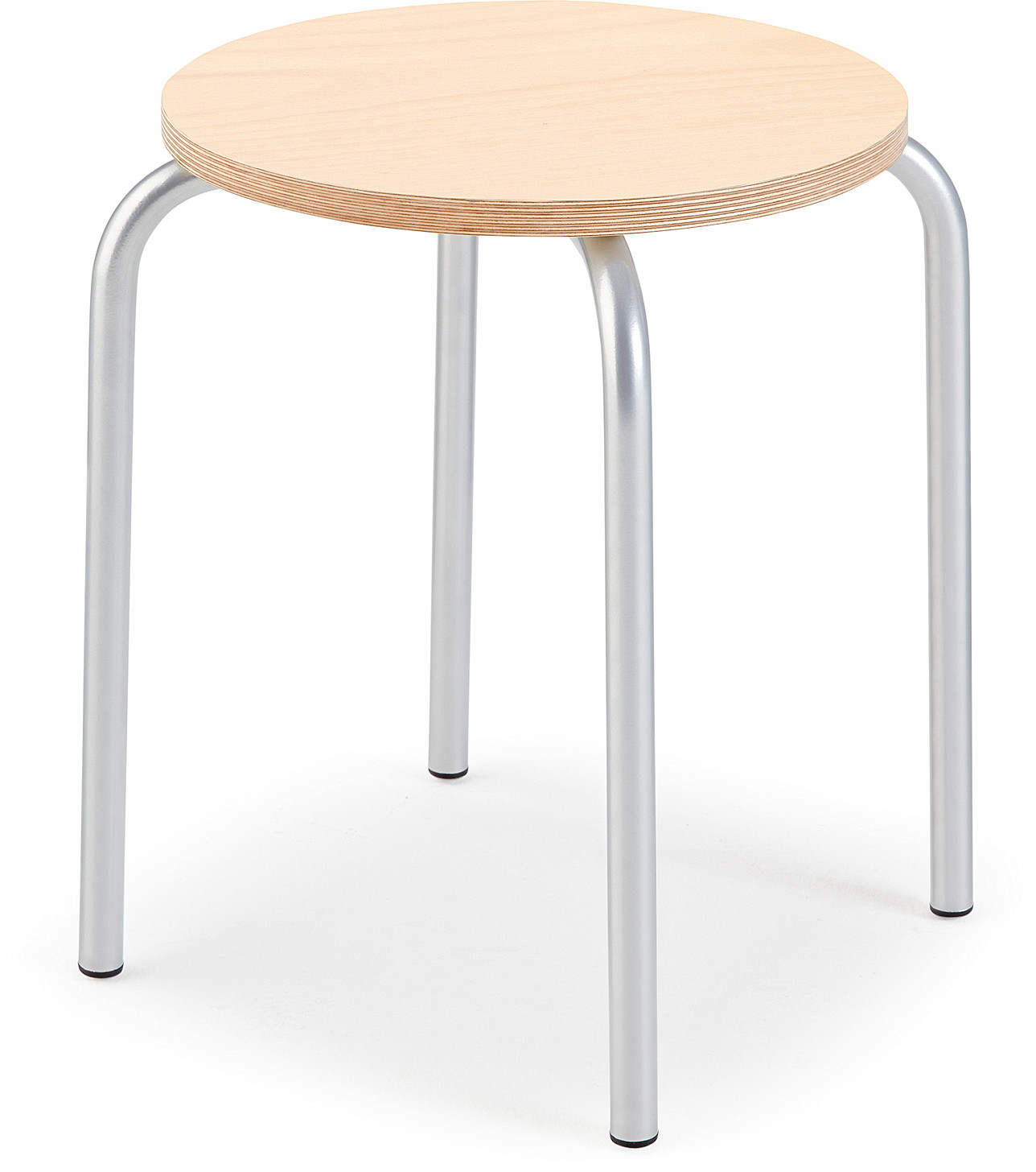 AJ Produkty Stołek Aida I, wysokość: 440 mm, brzoza