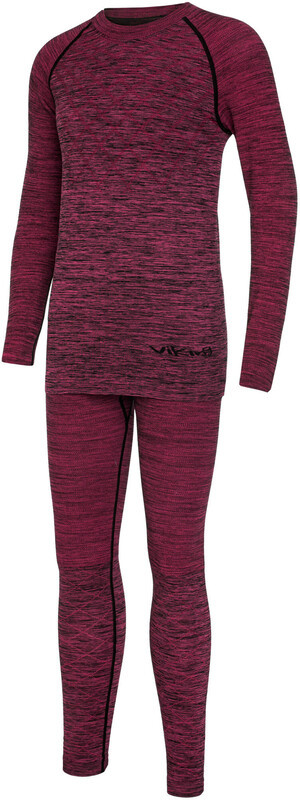 Viking Europe Europe Fjon Bamboo Underwear Set Kids, różowy 140 2021 Zestawy bielizny termicznej i narciarskiej 500/22/6565/46/140-152