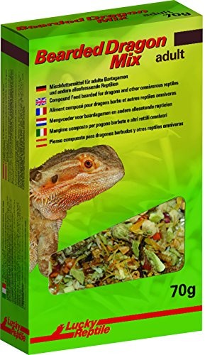 Lucky Reptile Bearded Dragon Mix Juvenil, 1 opakowanie (1 x 35 g)