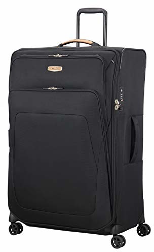 Samsonite SAMSONITE Spark Sng Eco Spinner 82 Expandable walizka, 82 cm, 173 l, Eco Black CN1*09008