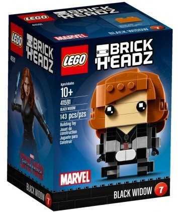 LEGO Brick Headz Black Widow 41591