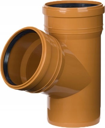 KAN Trójnik Kanalizacyjny Fi 160x67 St. zewnętrzna