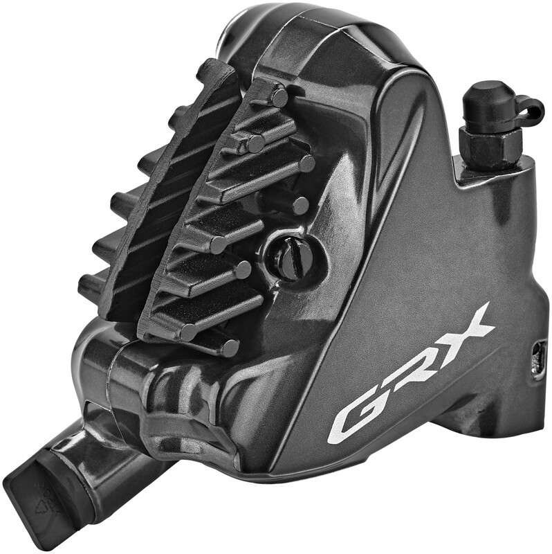 Shimano GRX BR-RX810 Zaciski hamulca tarczowego Koło tylne, anthracite 2020 Zaciski do hamulców tarczowych I-BRRX810RDRF