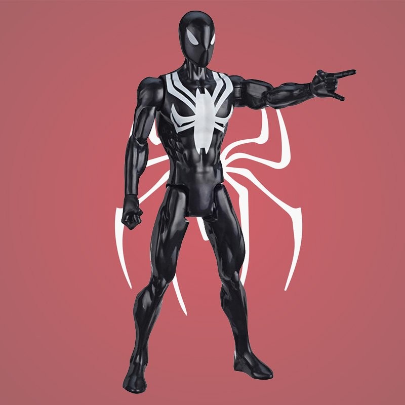 Hasbro Figurka Spiderman Titan Hero Series - Black Suit E7329 E8523