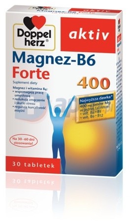 Queisser Pharma Doppelherz aktiv Magnez-B6 Forte x30tabletek