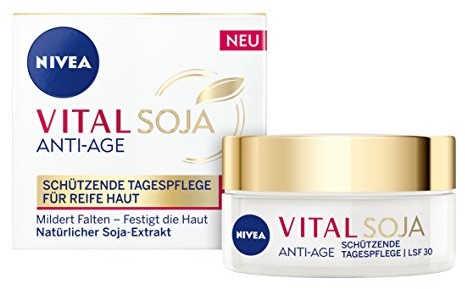 Nivea Vital sojowa ochronna dzienne pielęgnacji lsf30, 1er Pack (1 X 50 ML) 89245
