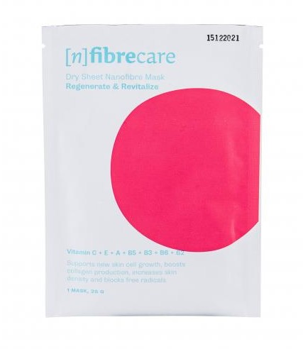 [n]fibrecare [n]fibrecare Nanofibre Face Mask Regenerate & Revitalize maseczka do twarzy 1 szt dla kobiet