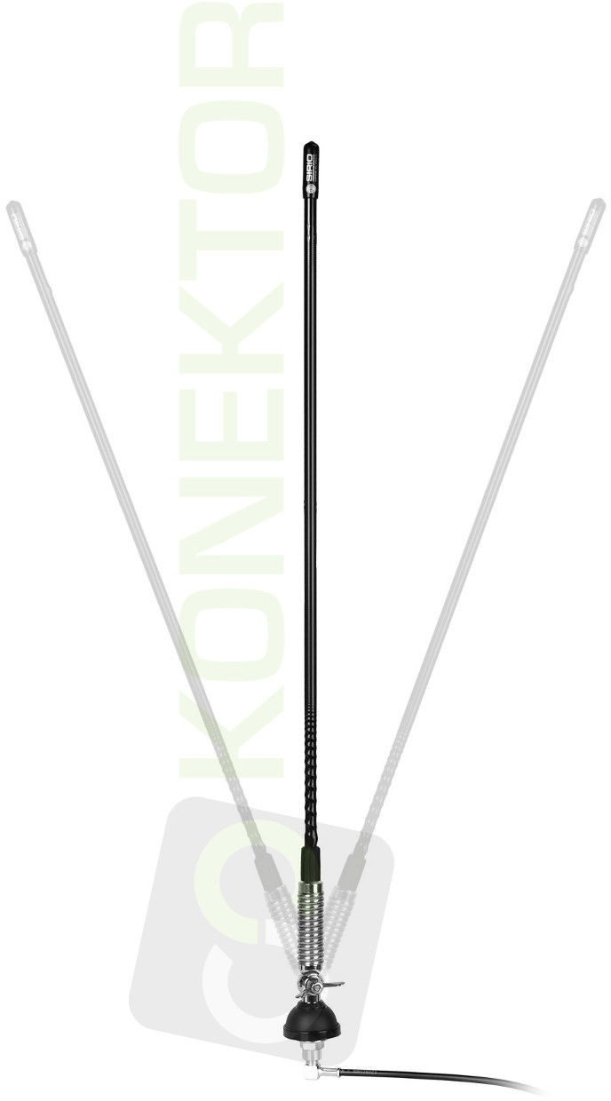 Sirio T-3 27 Antena CB helikalna montażowa 62cm kabel 4m