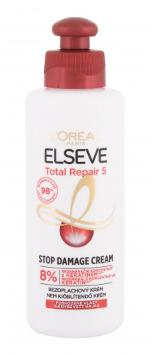 Loreal Paris Paris Elseve Total Repair 5 Stop Damage Cream pielęgnacja bez spłukiwania 200 ml dla kobiet
