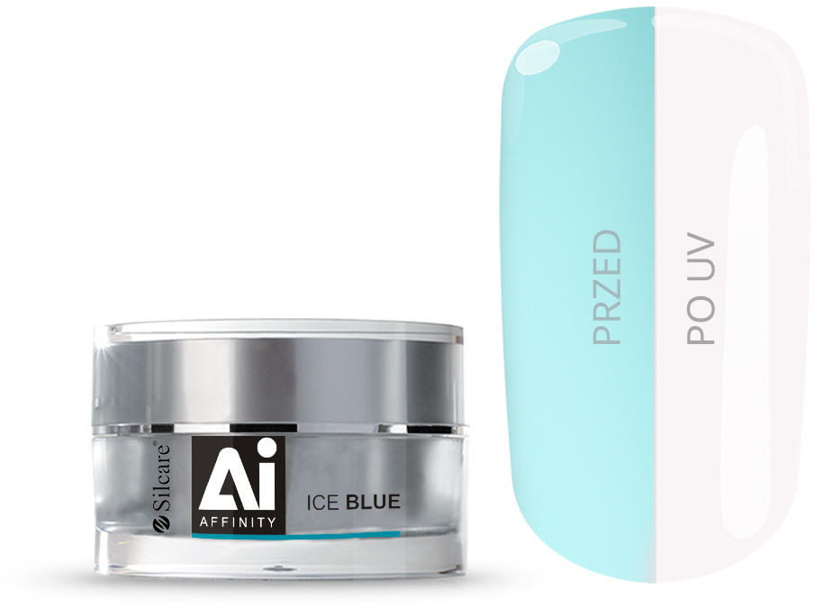Silcare Affinity Ice Żel UV Blue 15 g